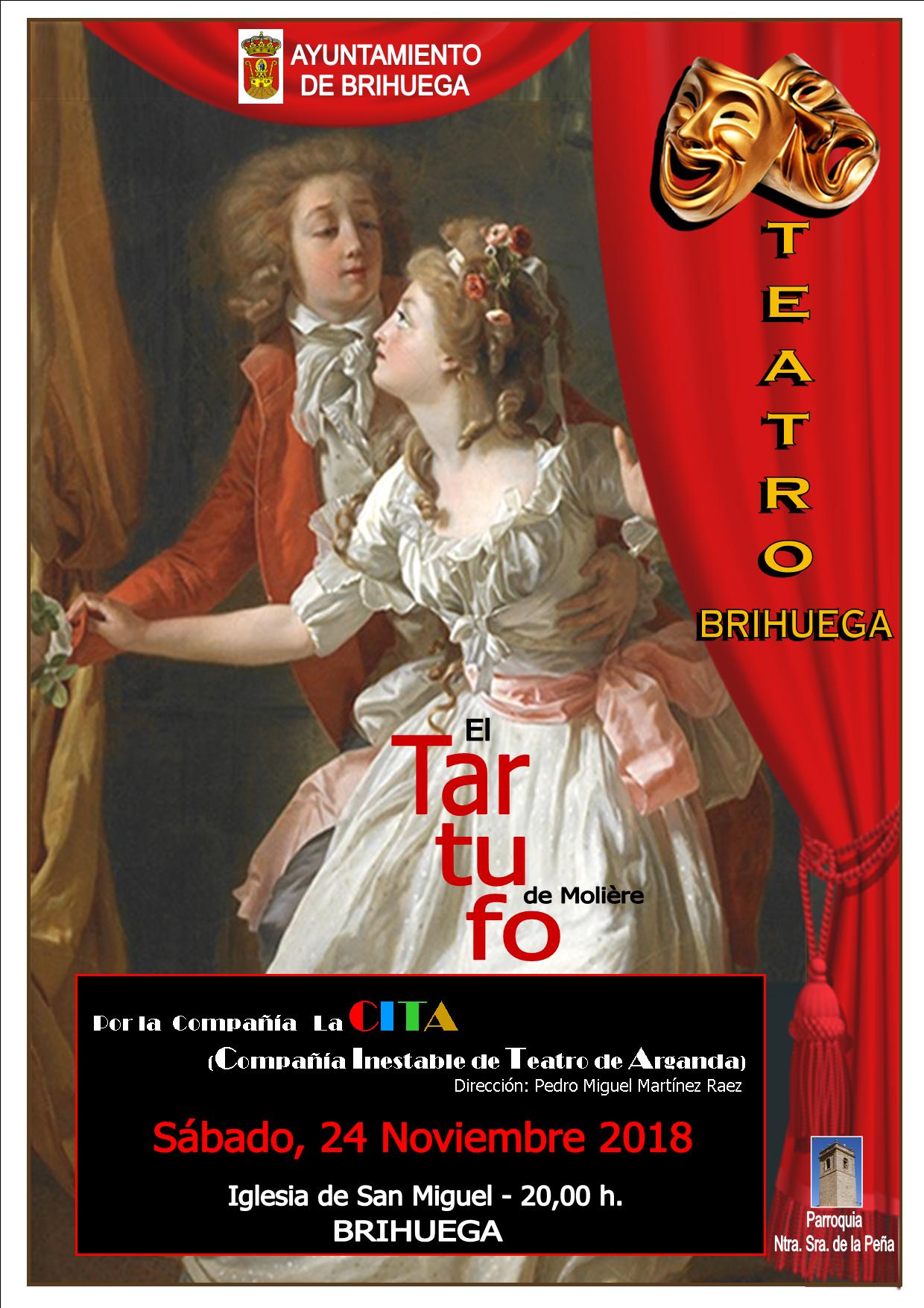 Cartel Teatro El Tartufo