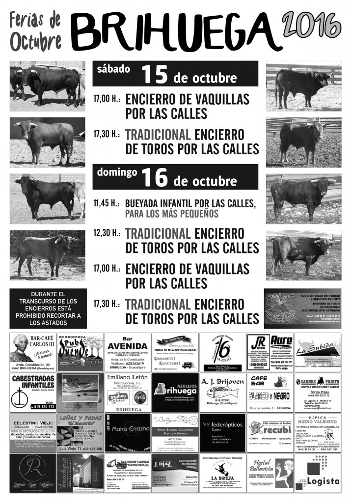 cartel toros Ferias 2016 717x1024
