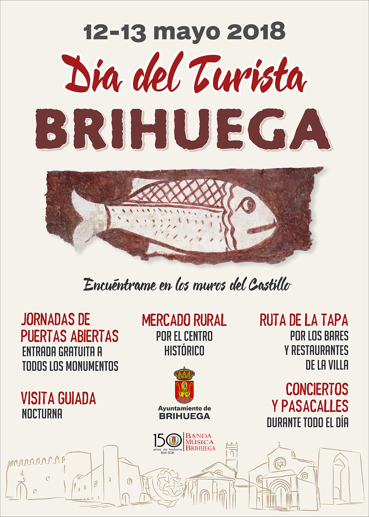 CARTEL BRIHUEGA DIA DEL TURISTA 2018 br