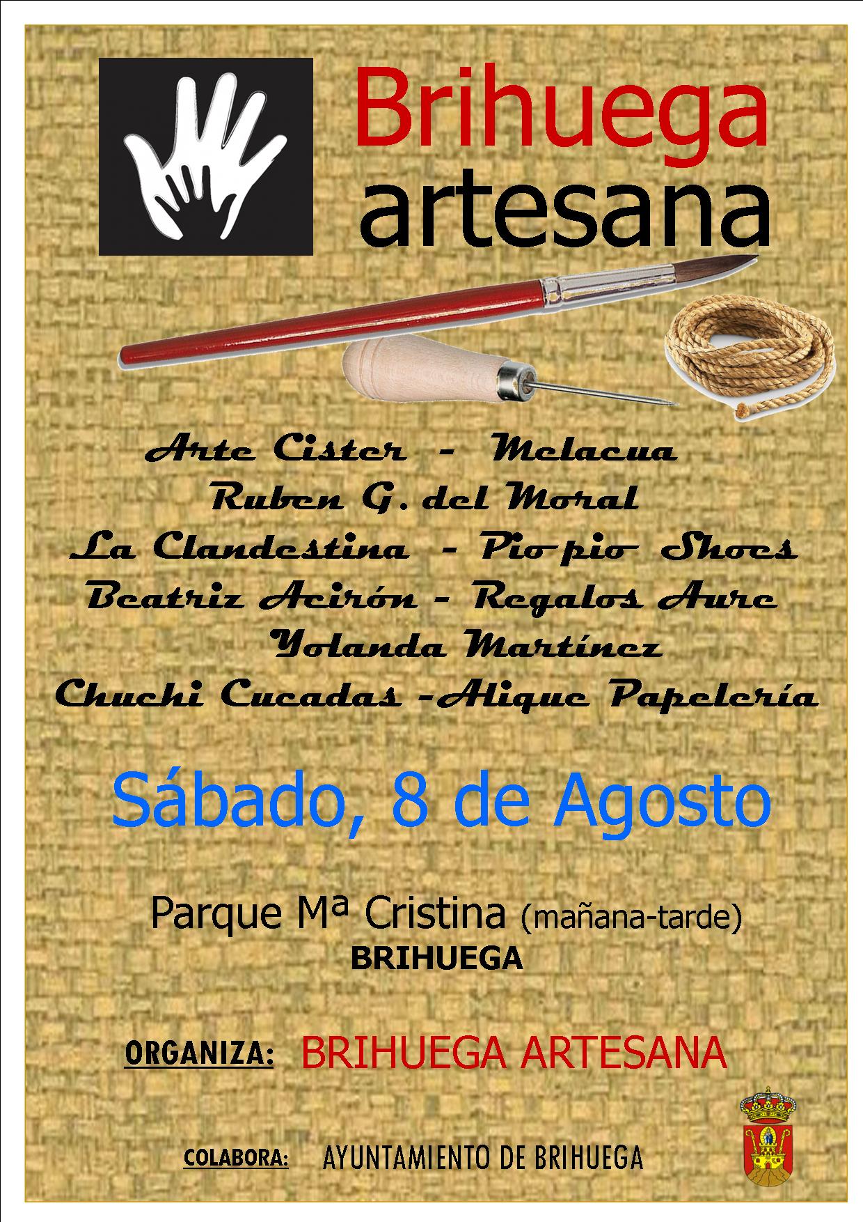 Cartel Brihuega Artesana