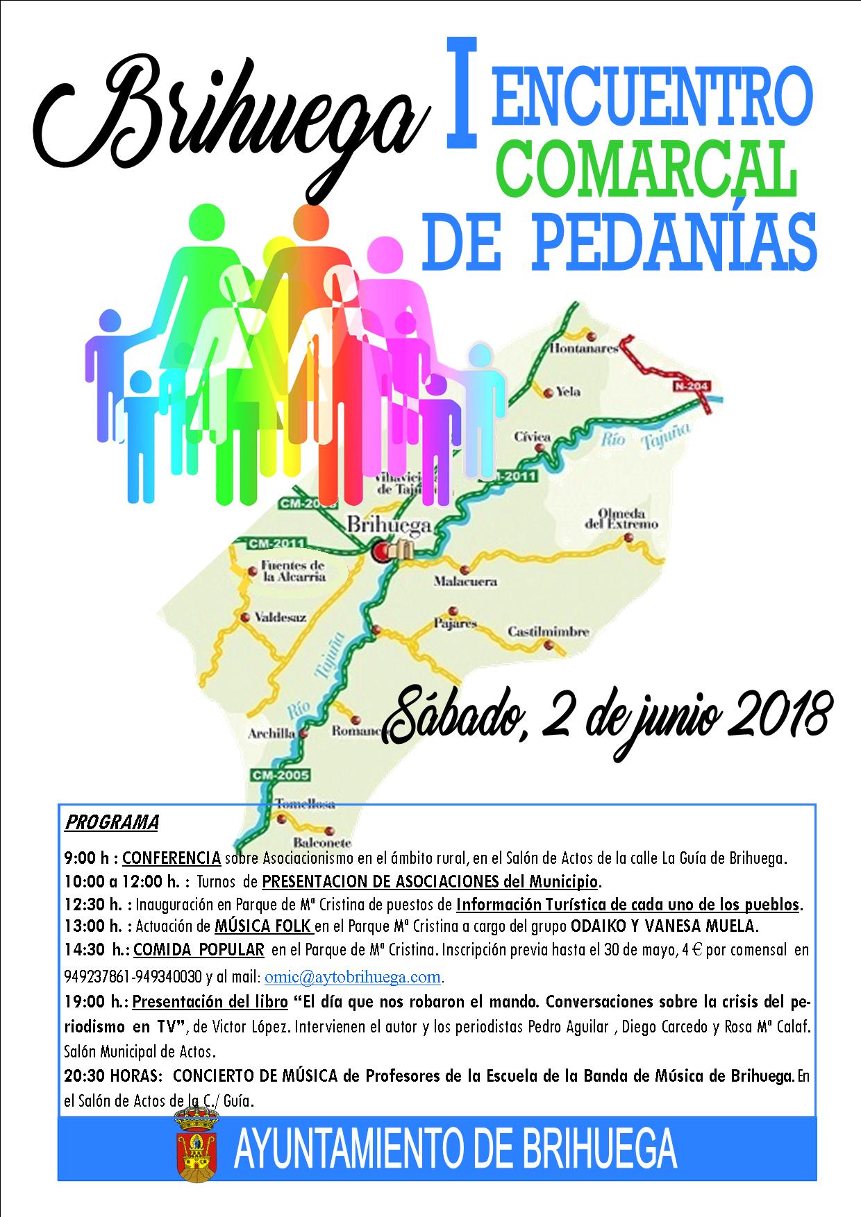 Cartel I Encuentro Comarcal de Pedanías 18